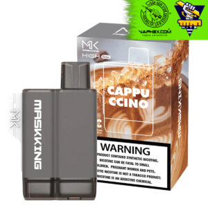 maskking high box cappuccino 3000 puffs