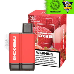 maskking high box strawberry lychee 3000 puffs