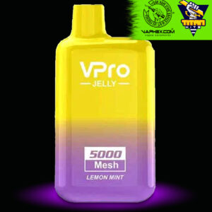 vpro jelly lemon mint 5000 puffs