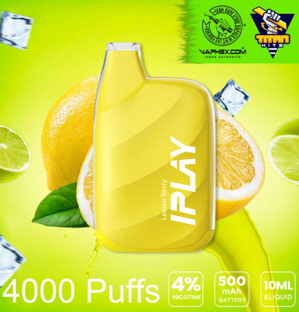 iplay xbox lemon berry 4000 puffs