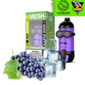 mesh grape ice 4000 puffs