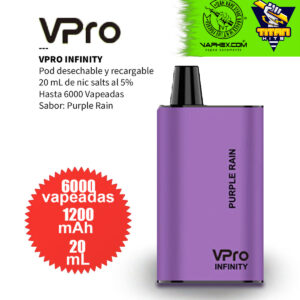 vpro infinity purple rain 6000 puufs